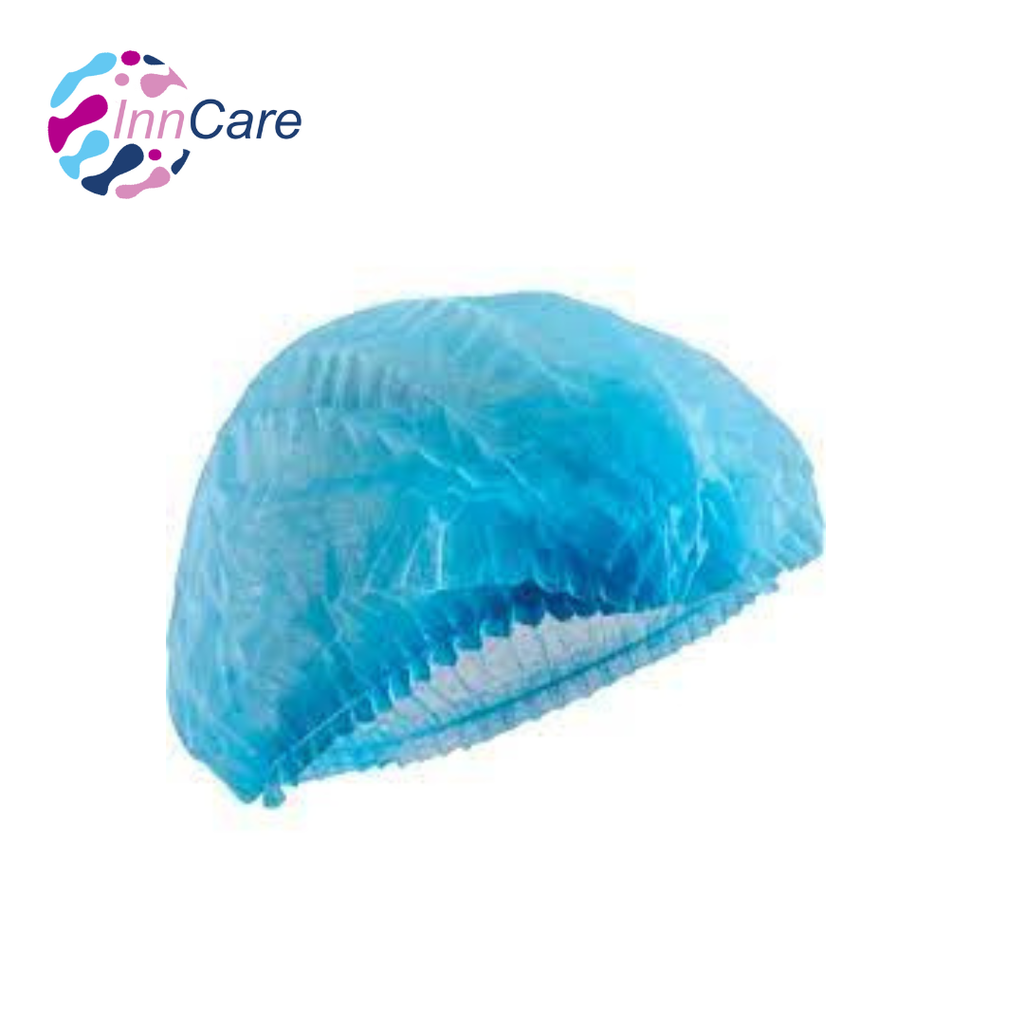 Gorros Tipo Acordeón Para Enfermera, Desechables InnCare