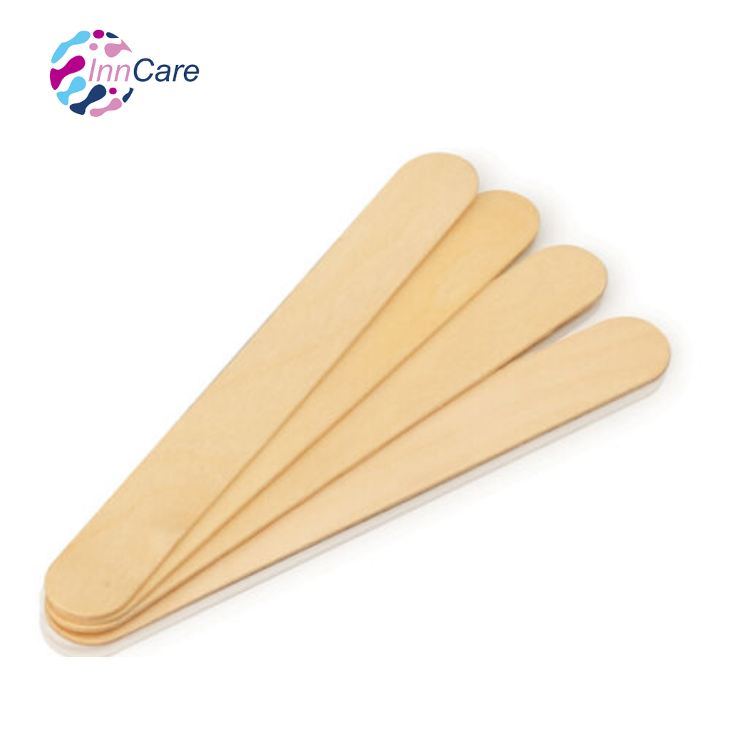 Depresor de Lengua de Madera Caja de 100 Desechable InnCare