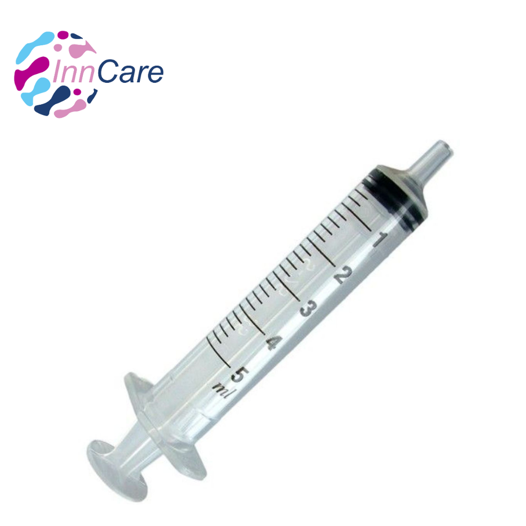 Jeringuilla de 5ml 21G 1 1/2" Luer Lock InnCare