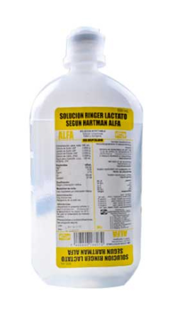 LACTATO RINGER SOLUCION DE  500ML