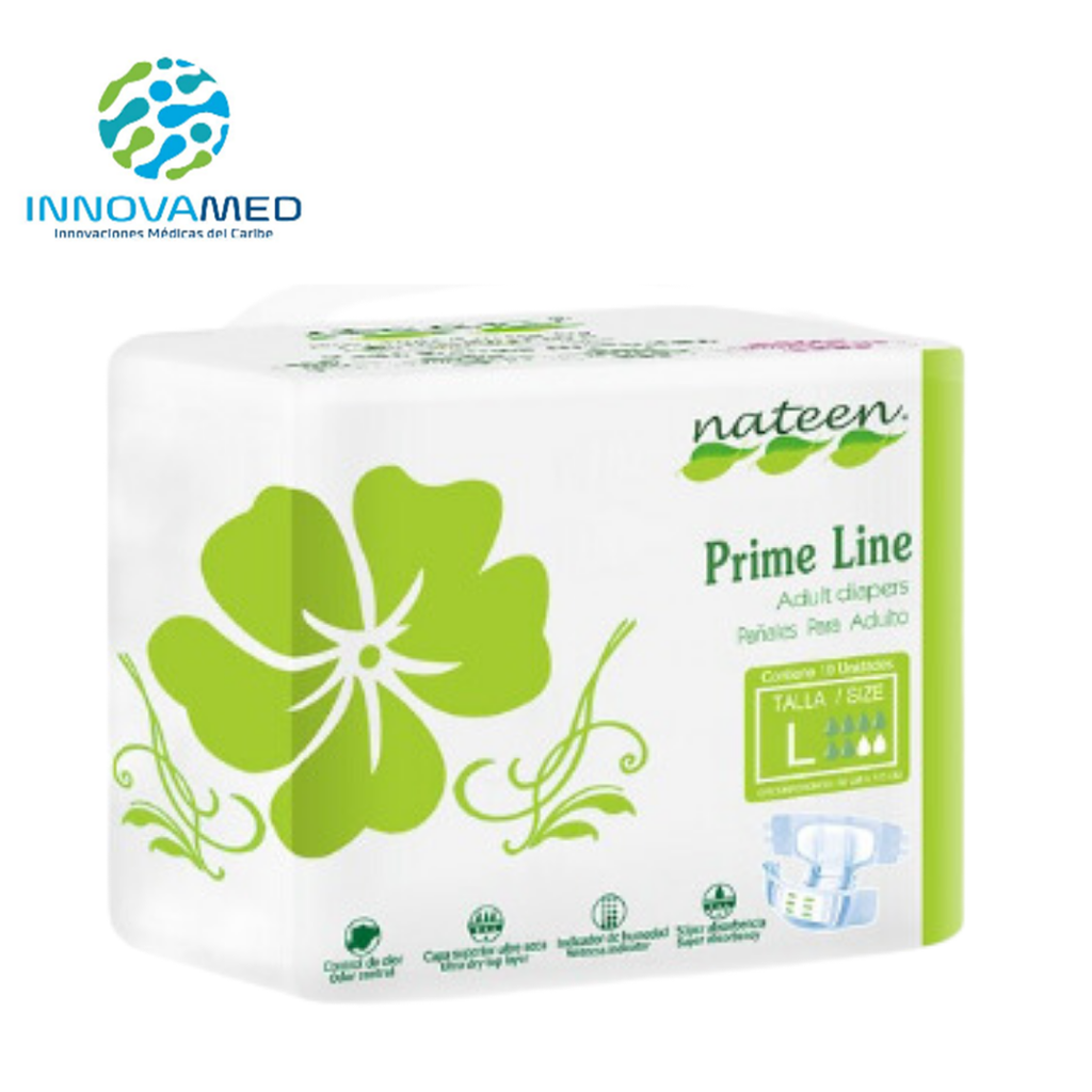 Pañales para Adultos L Pull Up Prime Line Nateen (Cerrados)