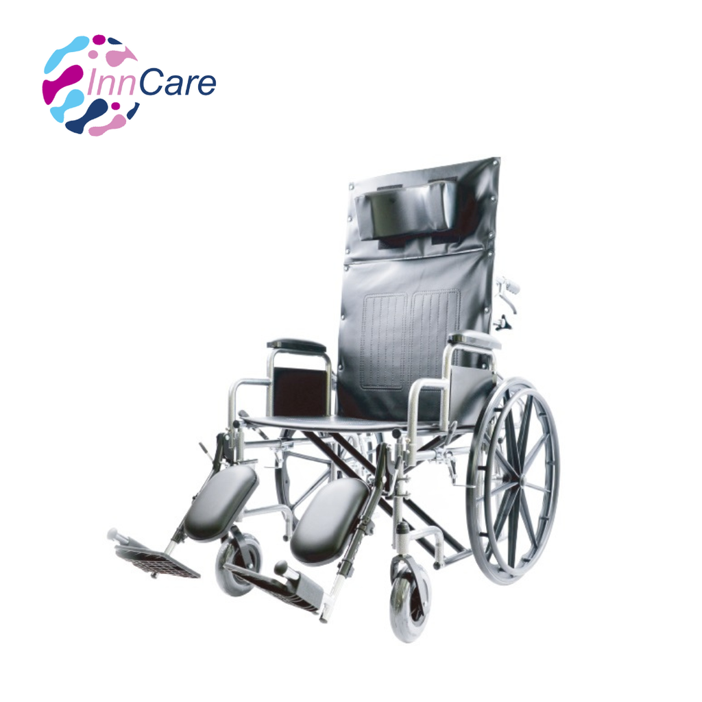 SILLA DE RUEDAS  RECLINABLE INNCARE (18''  de acero)