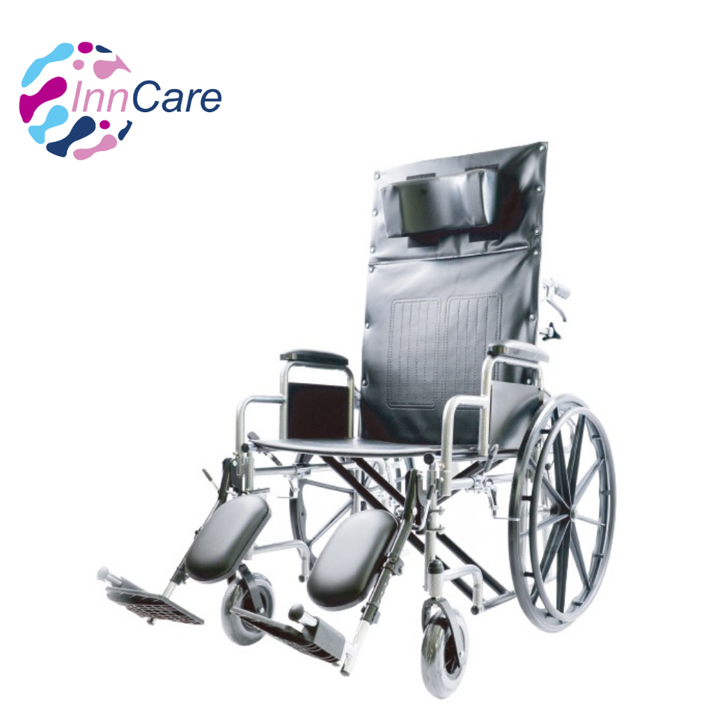 Silla de Ruedas Reclinable InnCare (18'' de acero)