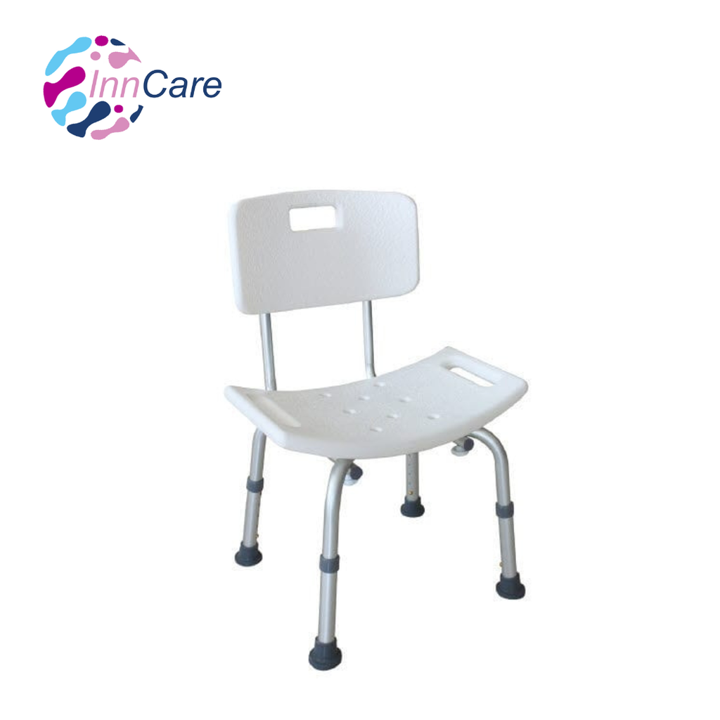 SILLA DE BAÑO CON ESPALDAR INNCARE