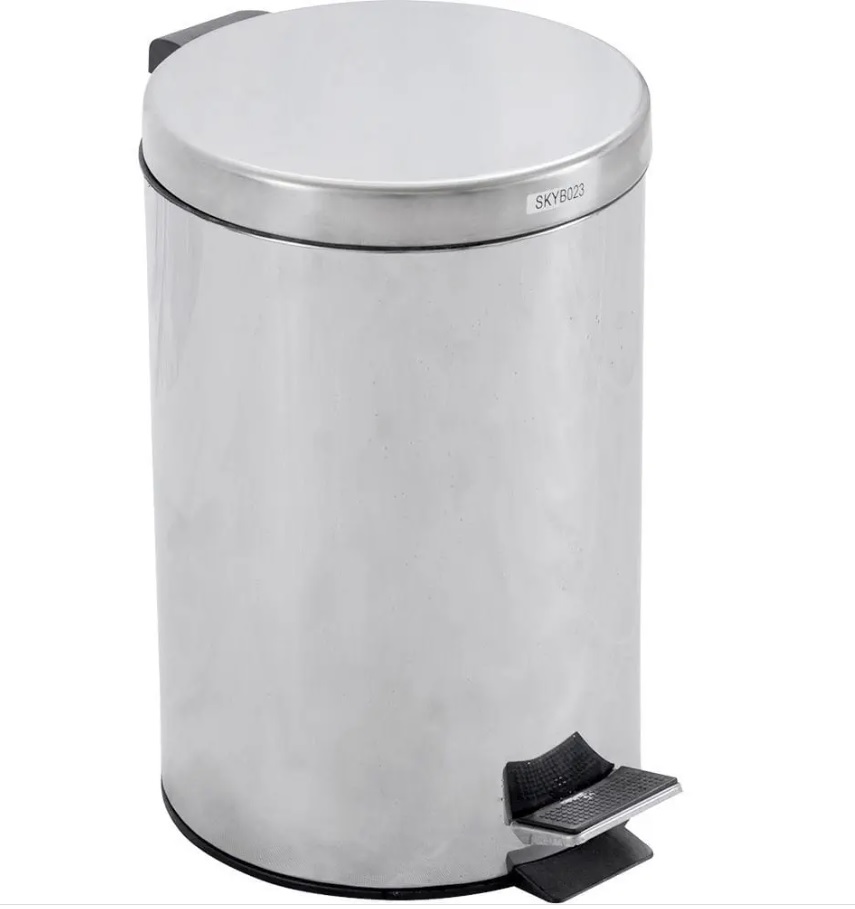 ZAFACON INOX CON PEDAL 20L