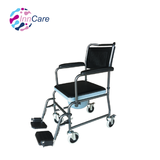 [Y-6] SILLA DE INODORO CON RUEDAS INNCARE