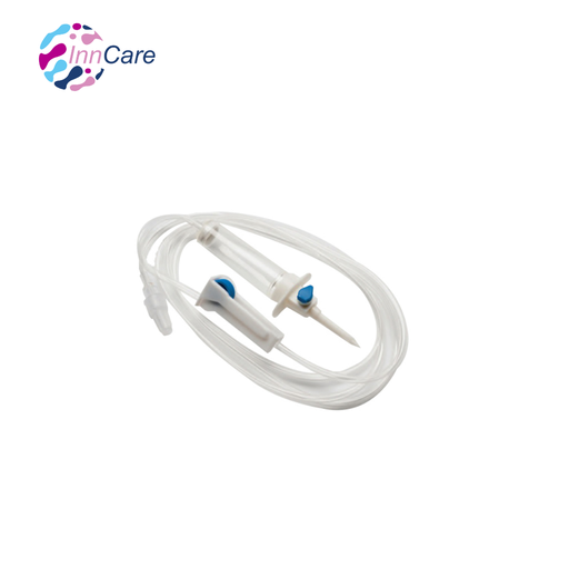 [INN-202] Bajante de Suero con Control de Flujo, Salida de Aire, Conector Y, de 95 Pulgadas InnCare