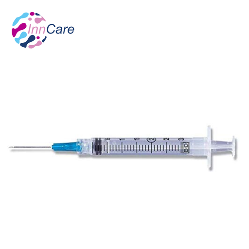 [INN-419] Jeringuilla de 3ml 21G 1X 1.5" Luer Lock InnCare