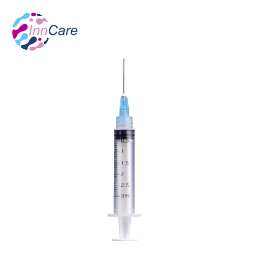 [INN-420] Jeringuilla de 3ml 23G 1" Luer Lock InnCare